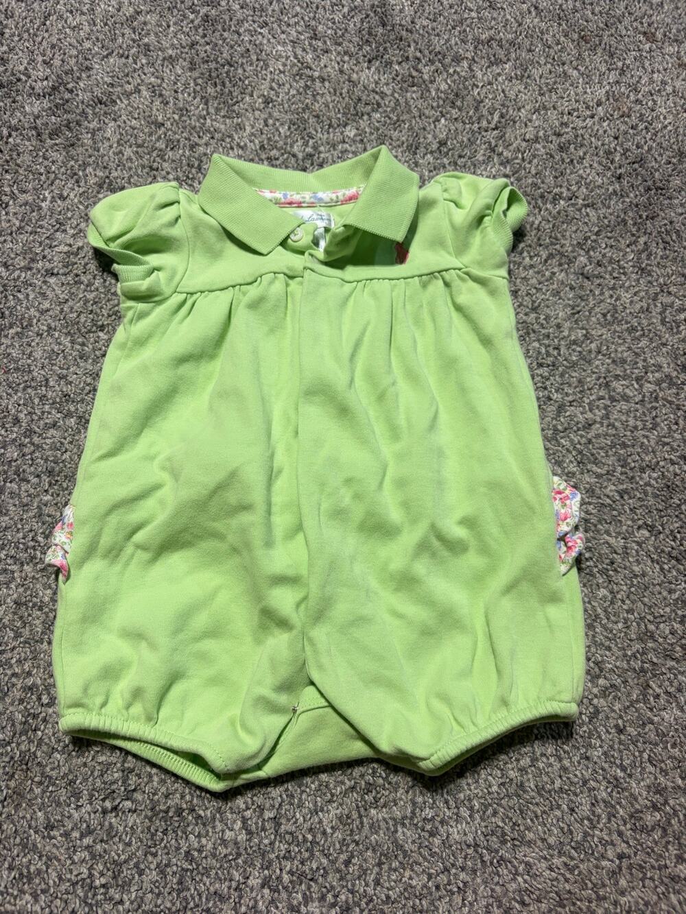Ralph Lauren girls 6 month green outfit